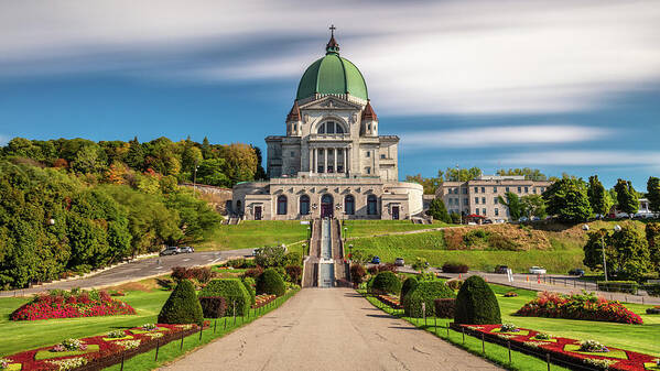 Montreal Art Print featuring the photograph St Joseph Oratory of Mount Royal by Pierre Leclerc Photography