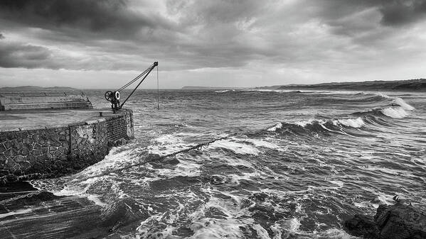 Salmon Art Print featuring the photograph The Salmon Fisheries, Portrush by Nigel R Bell
