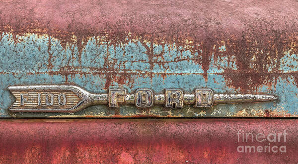 Ford Art Print featuring the photograph This old truck by Bernd Laeschke