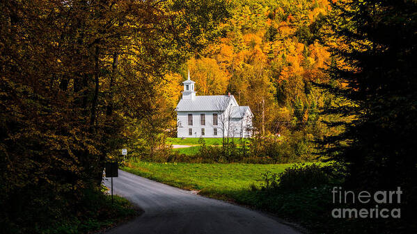 Autumn Art Print featuring the photograph Autumn in Calais Vermont #1 by Scenic Vermont Photography