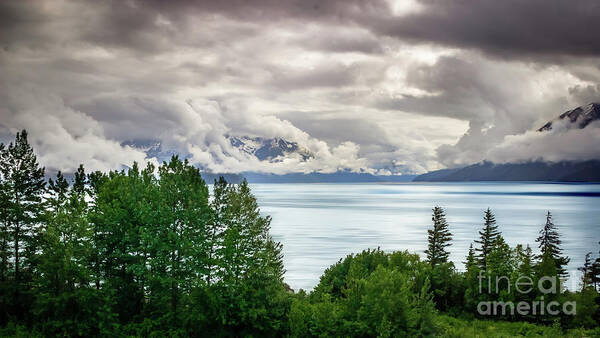 Alaska Art Print featuring the photograph The Clouds Will Roll Back LIke a Scroll #1 by Richard Smith