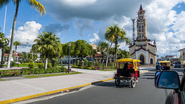 Tropical Tree Art Print featuring the photograph Amazonian City Of Iquitos by Gustavo Ramirez