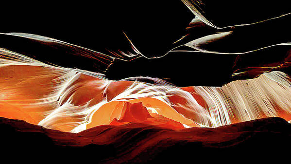 2017 Art Print featuring the photograph Antelope Canyon I by George Harth