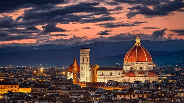 Florence Art Print featuring the photograph Cathedral of Florence by Peter Boehringer