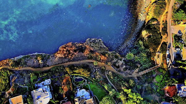 Walk Art Print featuring the photograph Coast Walk Trail - La Jolla by Russ Harris