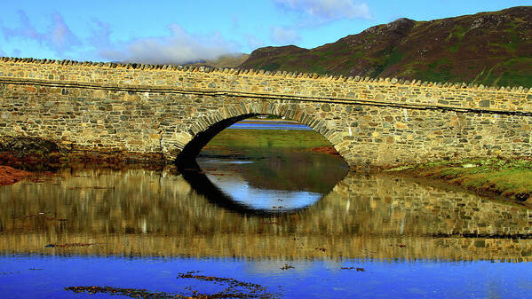 Eilean Art Print featuring the photograph Eilean Donan Castle Bridge by Gene Taylor