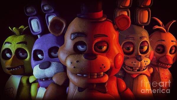 Free: Five Nights at Freddy's 2 Animatronics Game Character - fnaf frame 