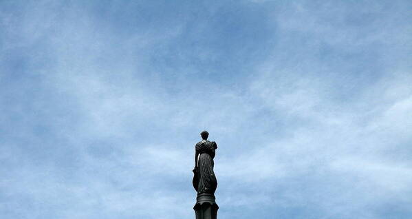 Statues Art Print featuring the photograph Looking Away by Richard Stanford