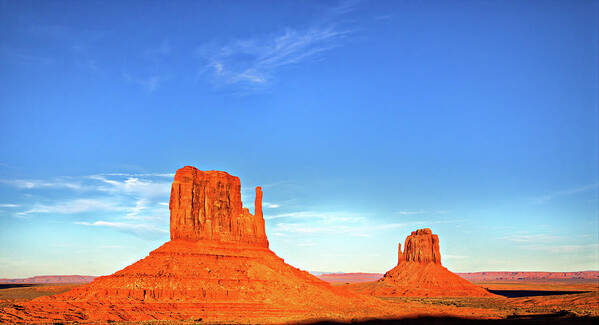 Monument Valley Art Print featuring the photograph Monument Valley by Bob Falcone