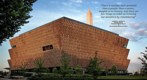 Washington Art Print featuring the photograph National Museum of African American History and Culture - Honoring our Ancestors by Ronald Reid