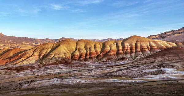 Beautiful Art Print featuring the photograph The Painted Hills Panorama by Jason McPheeters
