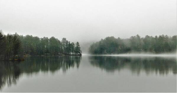 - Wheelwright Pond Art Print featuring the photograph - Wheelwright Pond, Lee NH by THERESA Nye