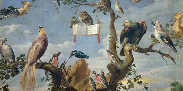 Frans Snyders Art Print featuring the painting Concert of Birds by Frans Snyders