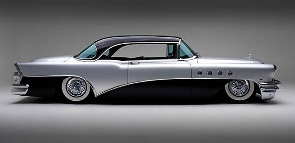 Car Art Print featuring the photograph 1955 Buick Roadmaster by Gianfranco Weiss