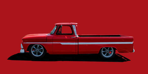 C10 Art Print featuring the photograph 1960's Chevy C10 Pickup by Alan Hutchins