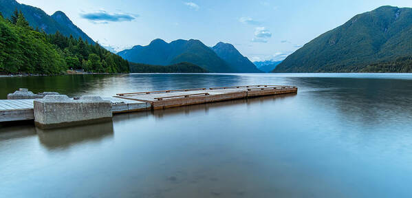 Beautiful Art Print featuring the photograph Alouette Lake Dock by James Wheeler
