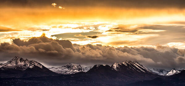 Sam Amato Photography Art Print featuring the photograph Chugach Sunrise by Sam Amato