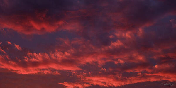 Clouds Art Print featuring the photograph Clouds Of Glory Panoramic by Joseph Hedaya