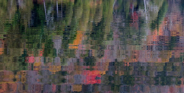 Reflection Art Print featuring the photograph Colors of Fall by Jean Macaluso