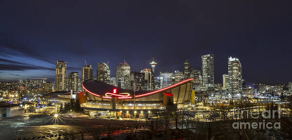 Calgary Art Print featuring the photograph Dazzled By The Light by Evelina Kremsdorf