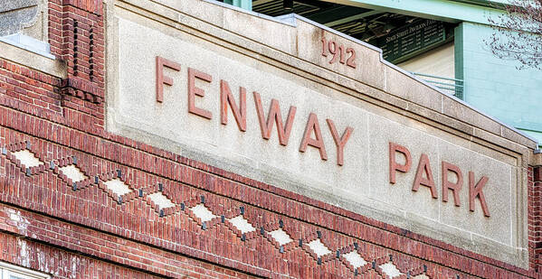 Fenway Park Art Print featuring the photograph Fenway Park 1912 by Susan Candelario