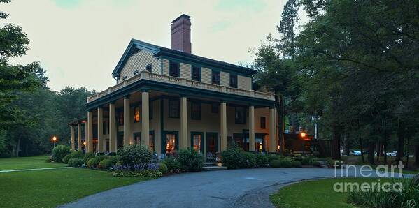 Glen Iris Inn Art Print featuring the photograph Glen Iris Inn Panorama by Adam Jewell