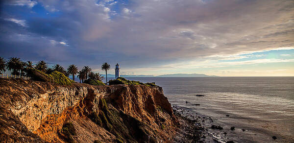 Lighthouse Art Print featuring the photograph Point Vicente Lighthouse by April Reppucci