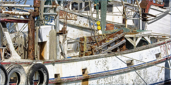 Florida Art Print featuring the photograph Shrimp Boat by Wendell Thompson