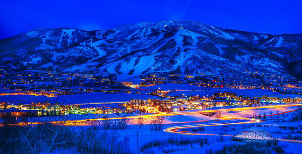 Steamboat Art Print featuring the photograph Steamboat Springs by Kevin Dietrich