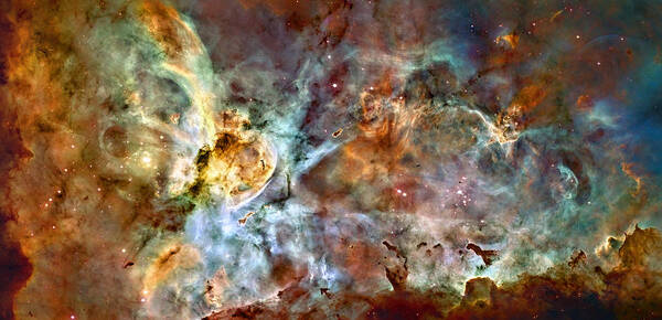  Carina Art Print featuring the photograph The Carina Nebula by Ricky Barnard