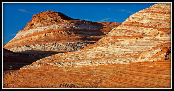 Lake Art Print featuring the photograph Exposed Navajo Sandstone by Farol Tomson