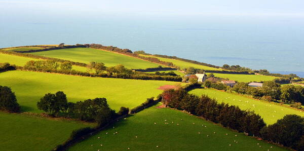 Somerset Art Print featuring the photograph Somerset Coast by Carla Parris