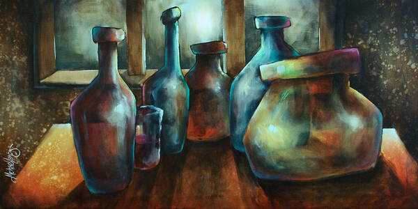 Still Life Art Print featuring the painting 'soldiers' by Michael Lang