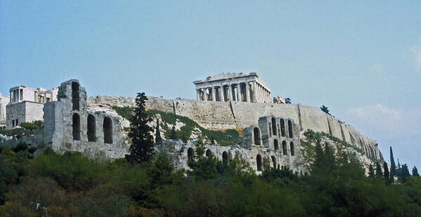 Athens Art Print featuring the photograph Acropolis, Athens, Greece by Bess Carter