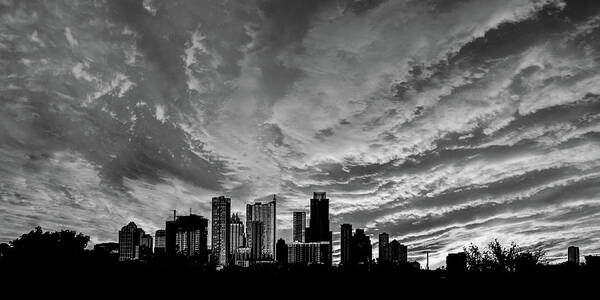 Austin Texas Art Print featuring the photograph Austin Skyline by Scott Cordell