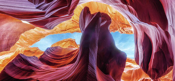  Art Print featuring the photograph Canyon by Alex Mironyuk