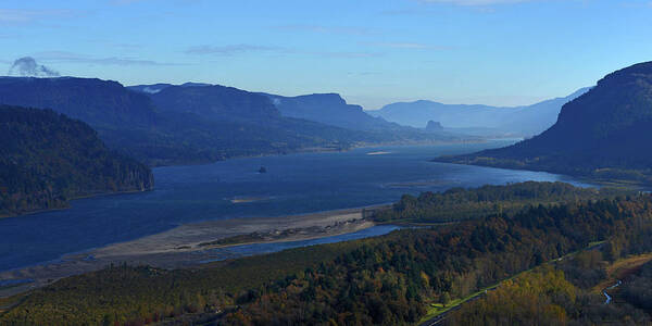 Oregon Art Print featuring the photograph Columbia Gorge by Whispering Peaks Photography