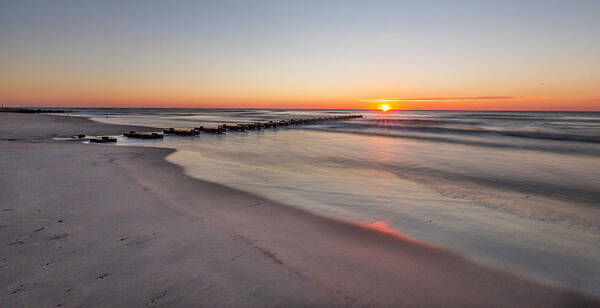 Seascape Art Print featuring the photograph Falling Tide by Charles Aitken