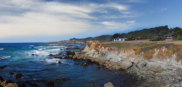 Fort Bragg Art Print featuring the photograph Fort Bragg Mendocino County California by Wernher Krutein