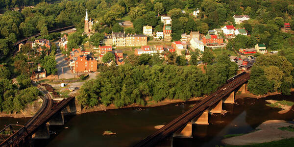 Harpers Ferry Art Print featuring the photograph Harpers Ferry by Mitch Cat
