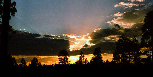 Arizona Art Print featuring the photograph Inspiration Sunset by Randy Oberg