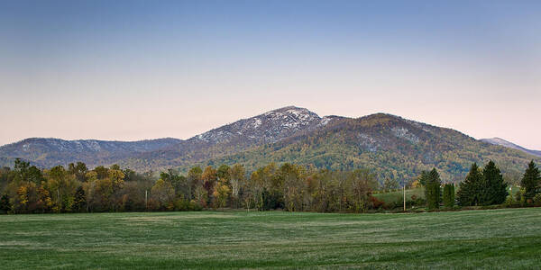 Old Art Print featuring the photograph Old Rag Mountain morning - Virginia by Brendan Reals