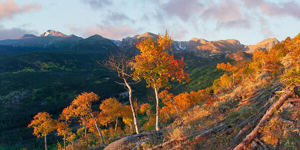 Rocky Mountain National Park Art Print featuring the photograph Rocky Mountain National Park Autumn by Aaron Spong