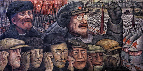 Russian Revolution Or Third International Art Print featuring the photograph Russian Revolution by Jurgen Lorenzen