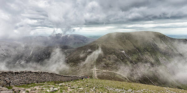 Donard Art Print featuring the photograph Slieve Commedagh by Nigel R Bell