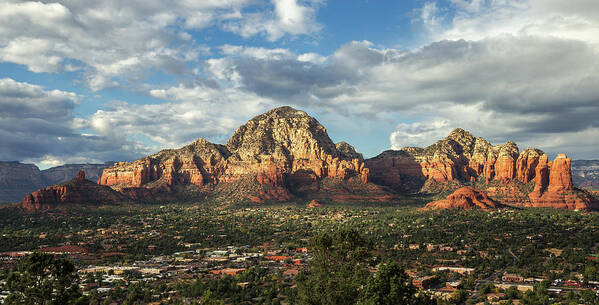 Red Rocks Art Print featuring the photograph So Sedona by Jen Manganello
