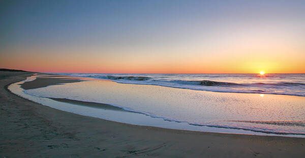 Beach Art Print featuring the photograph Surf And Sand II by Steven Ainsworth