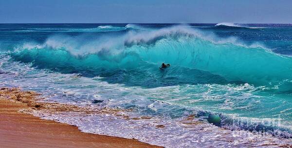 Wave Art Print featuring the photograph That Moment in Time by Craig Wood