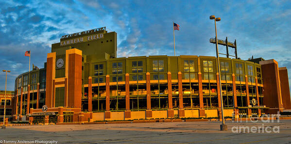 Title Town Art Print featuring the photograph Title Town Stadium by Tommy Anderson
