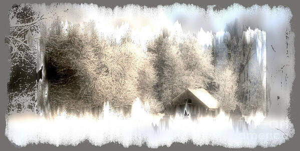 Winter Art Print featuring the photograph Winter by Julie Lueders 